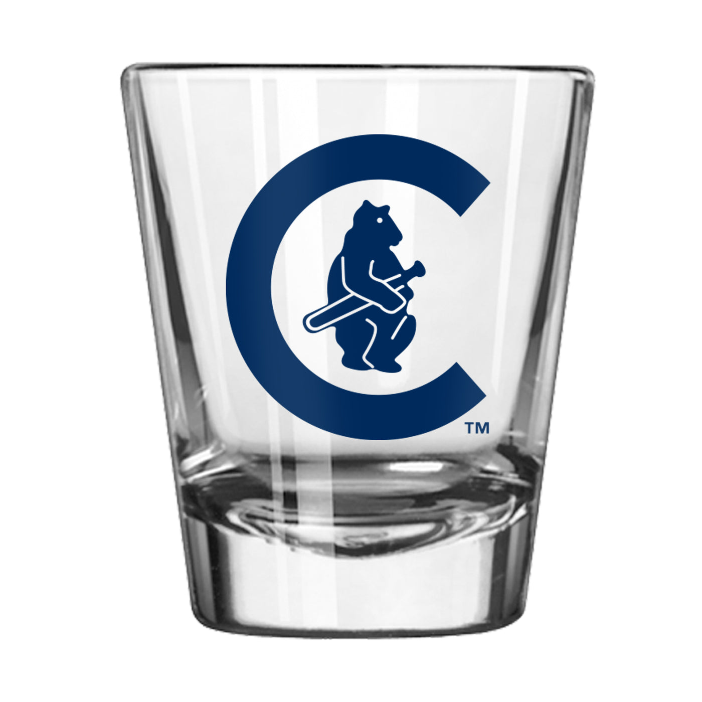 Chicago Cubs 1914 Bear 2oz Logo Shot Glass