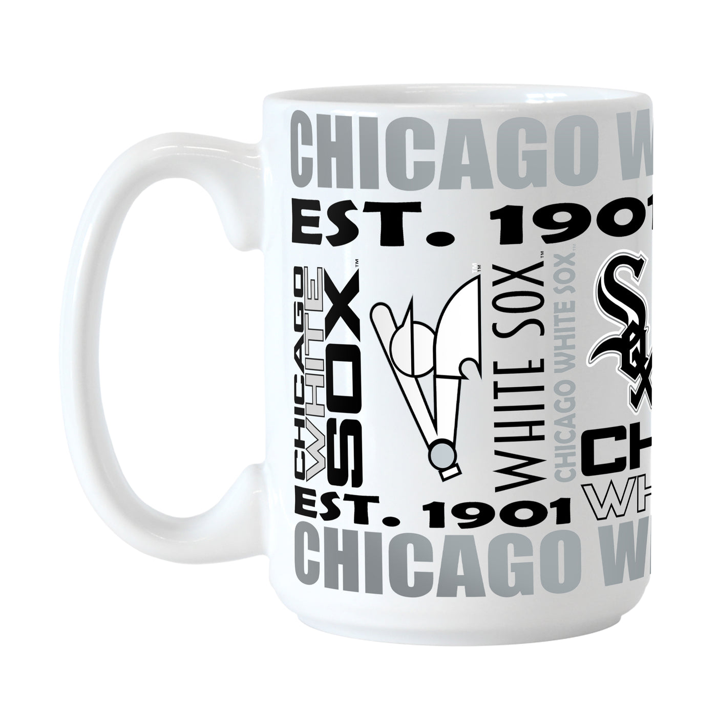Chicago White Sox 15oz Spirit Sublimated Mug