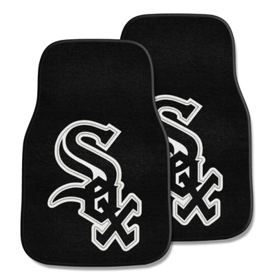 MLB - Chicago White Sox 2-pc Carpet Car Mat Set