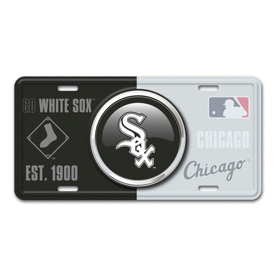 MLB - Chicago White Sox Embossed Metal License Plate
