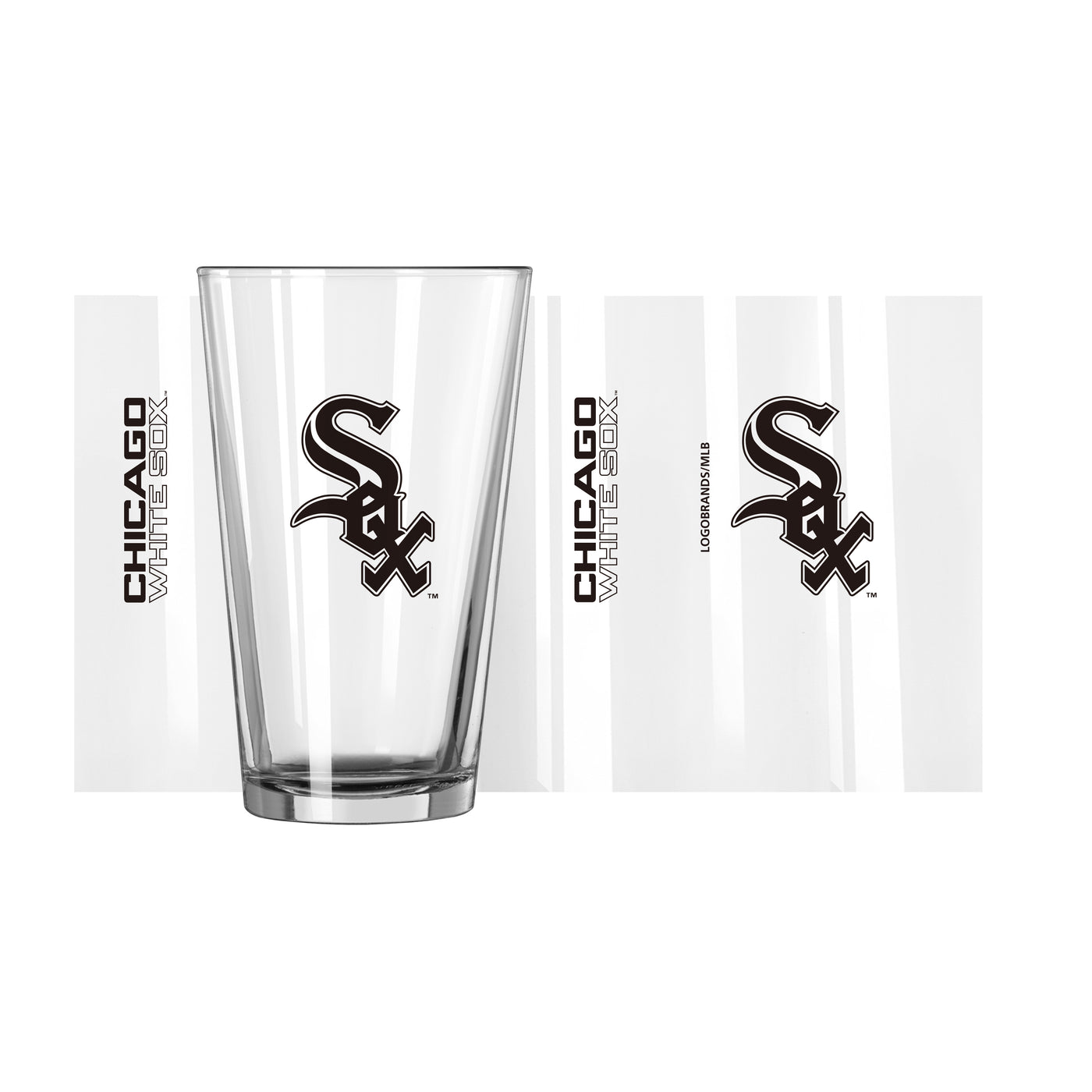 Chicago White Sox 16oz Gameday Pint Glass - Logo Brands