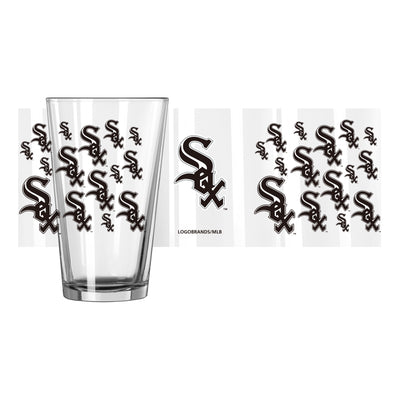 Chicago White Sox 16oz Scatter Pint Glass