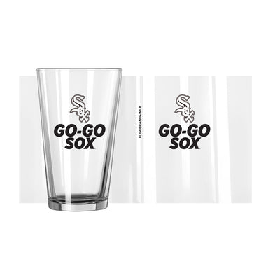 Chicago White Sox 16oz Slogan Pint Glass