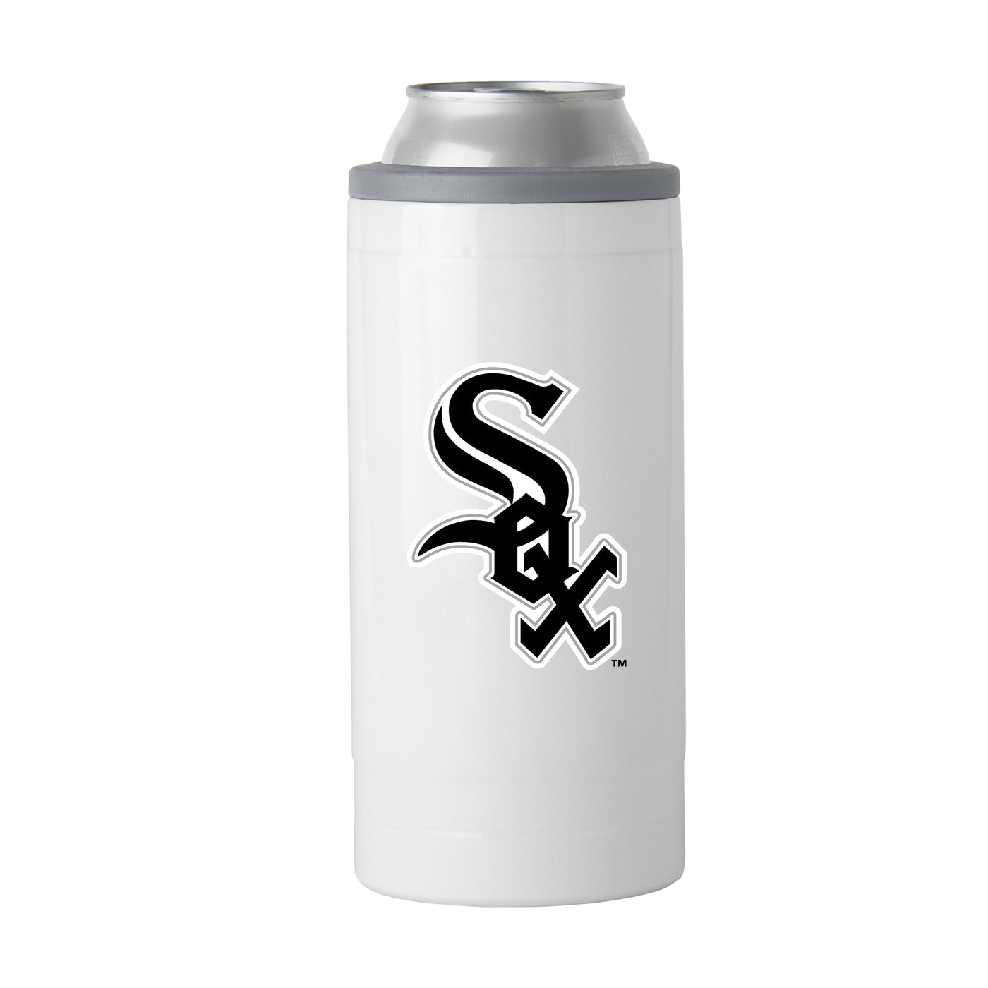 Chicago White Sox Letterman 12 oz Slim Can Coolie