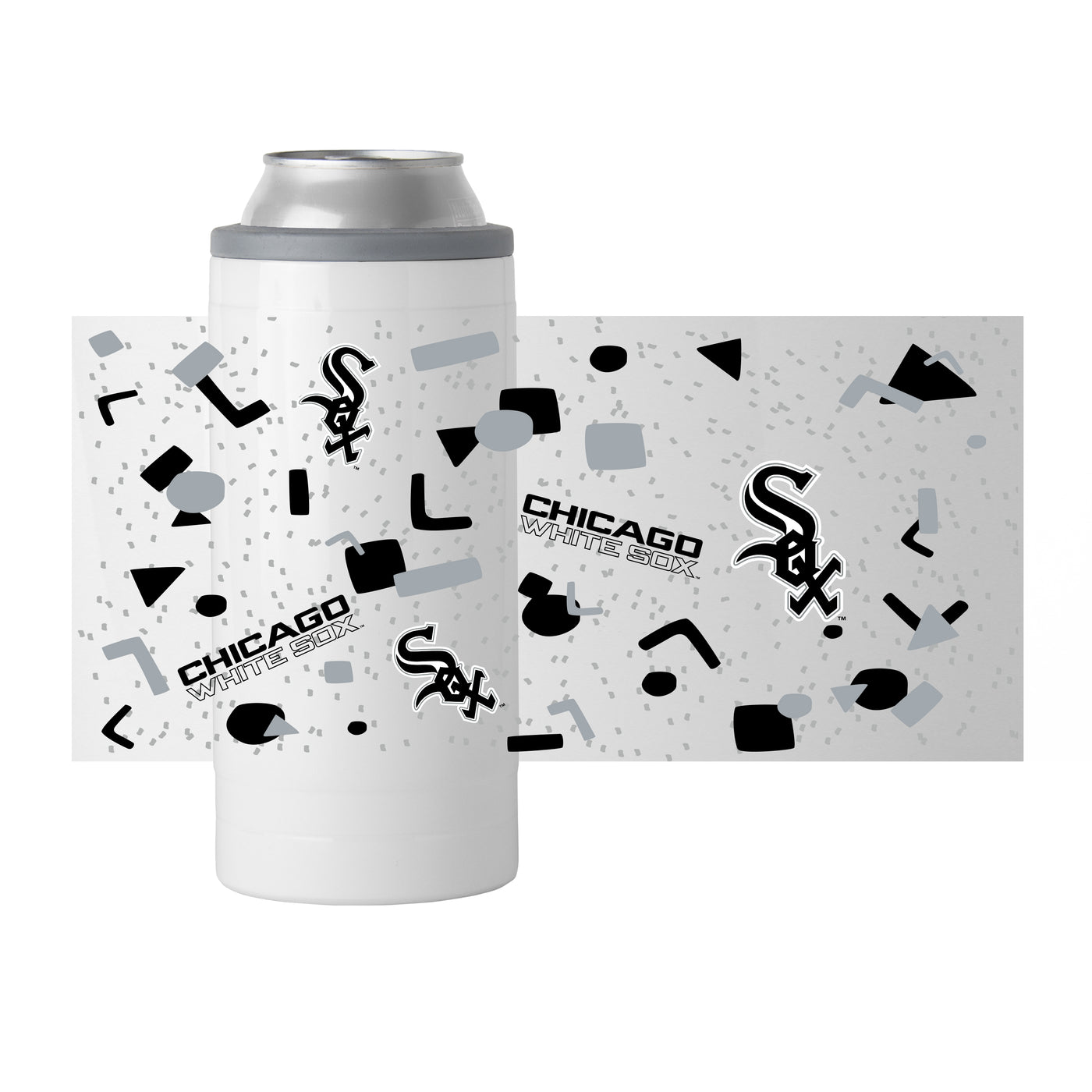 Chicago White Sox 12oz Flashback Slim Can Coolie