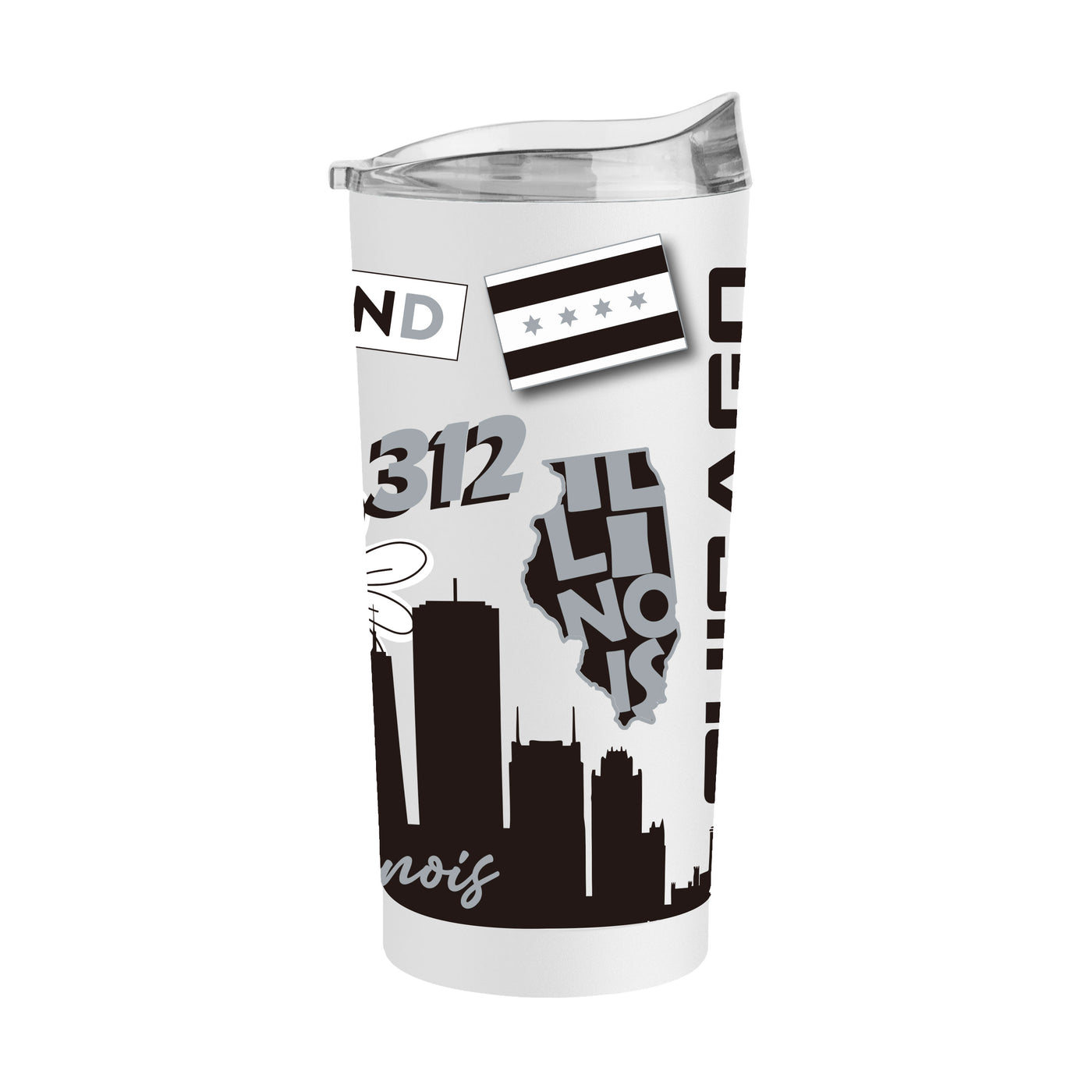 Chicago White Sox 20oz Native Powder Coat Tumbler