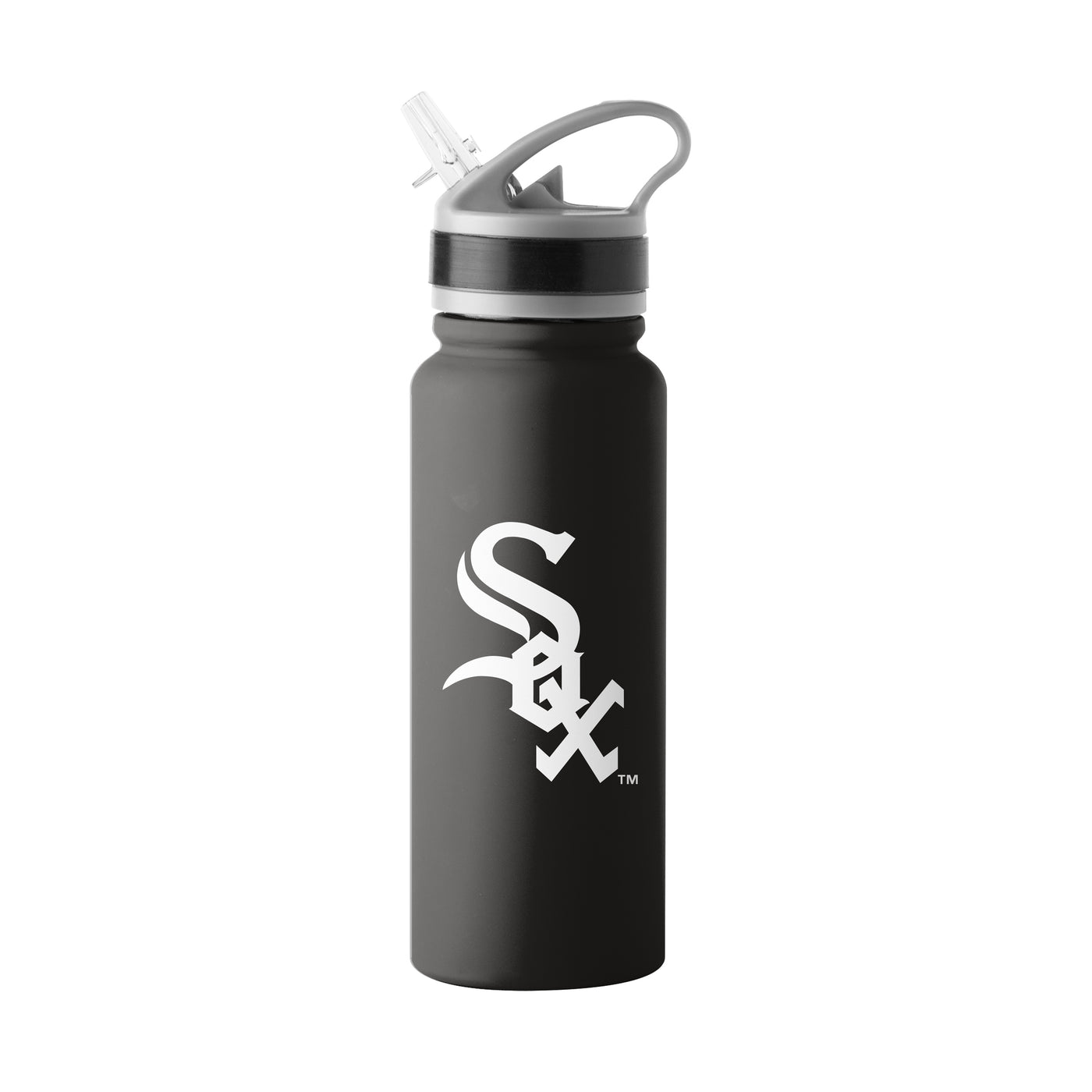 Chicago White Sox Logo 25oz Stainless Single Wall Flip Top Bottle