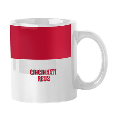 Cincinnati Reds 11oz Colorblock Sublimated Mug