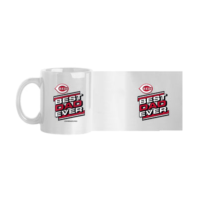 Cincinnati Reds 11oz Gameday Best Dad Ever Sublimated Mug