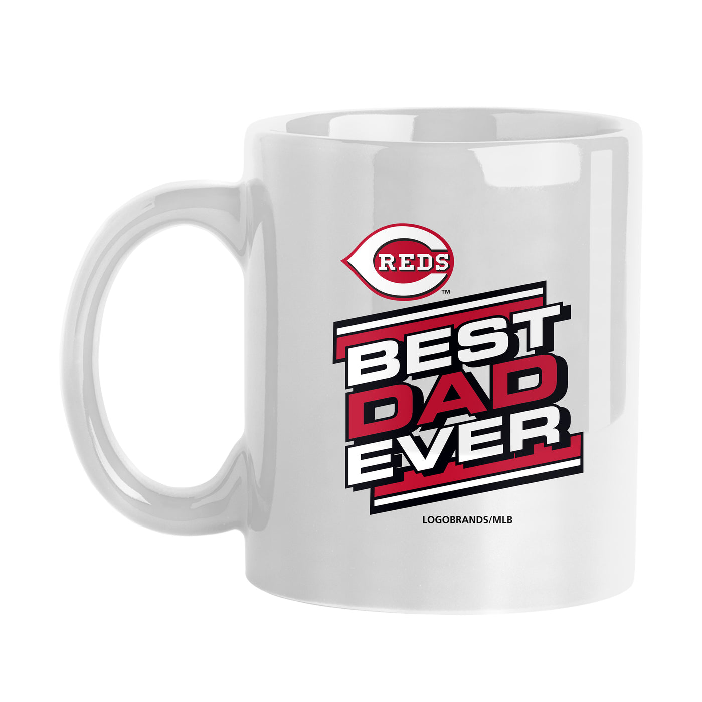 Cincinnati Reds 11oz Gameday Best Dad Ever Sublimated Mug