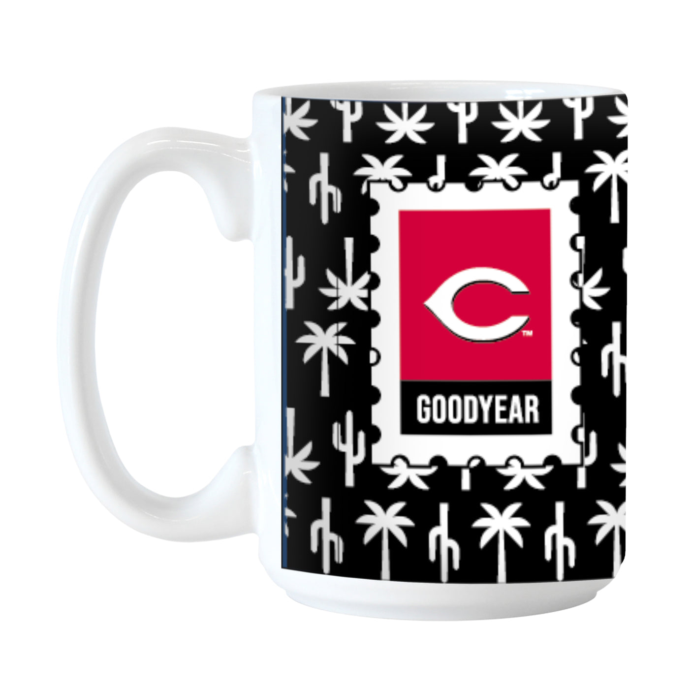 Cincinnati Reds 2021 Cactus League Post Card 15oz Sublimated Mug