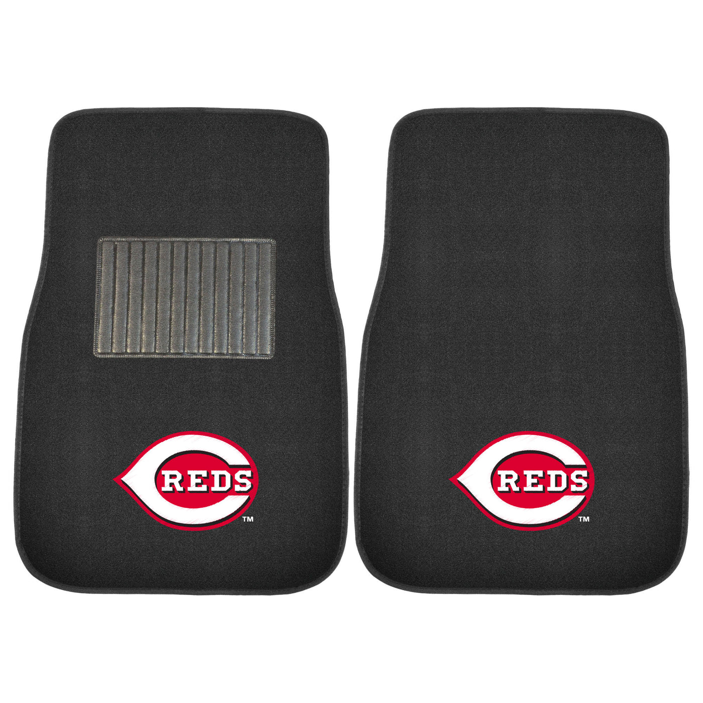 MLB - Cincinnati Reds 2-pc Embroidered Car Mat Set