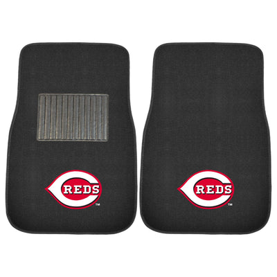MLB - Cincinnati Reds 2-pc Embroidered Car Mat Set