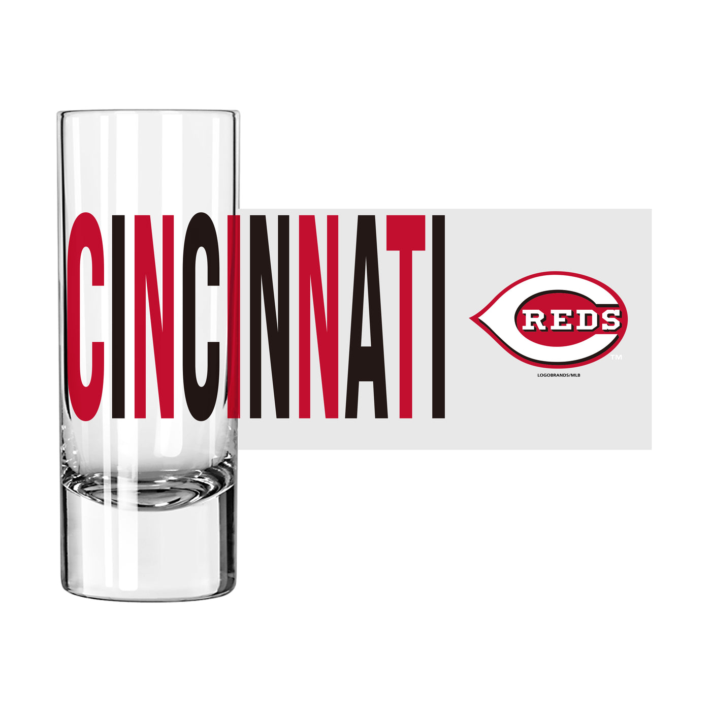 Cincinnati Reds 2.5oz Overtime Shooter