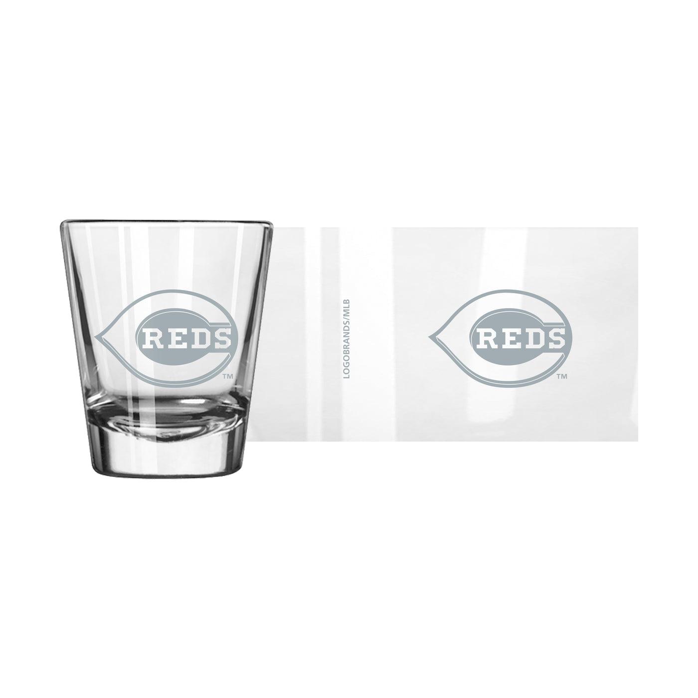 Cincinnati Reds 2oz Frost Shot Glass