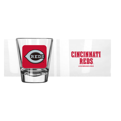 Cincinnati Reds 2oz Cube Shot Glass
