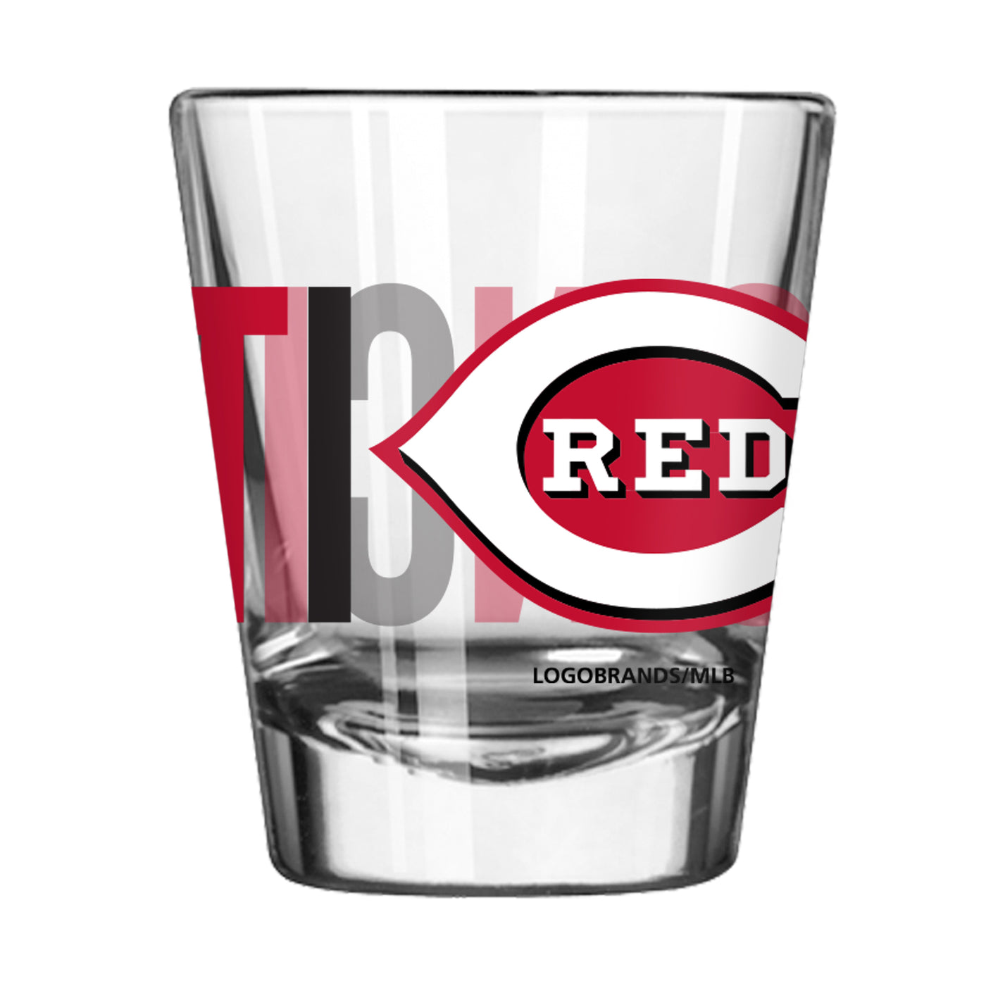 Cincinnati Reds 2oz Overtime Shot Glass