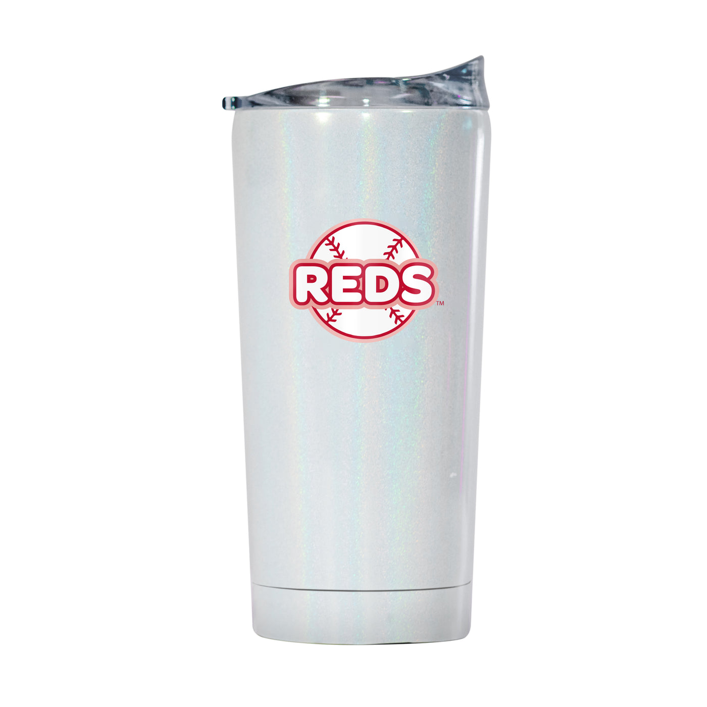 Cincinnati Reds 20oz Bubble Iridescent Tumbler - Logo Brands