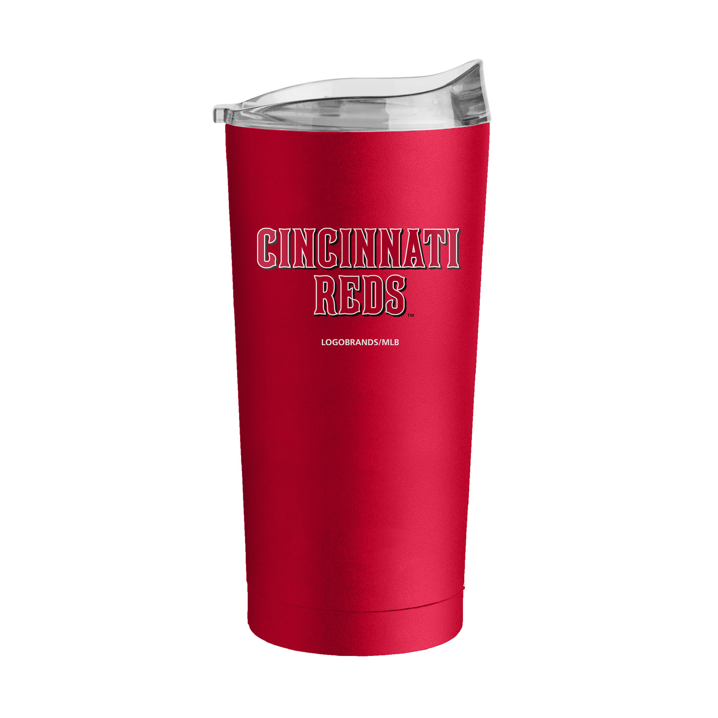 Cincinnati Reds 20oz Flipside Powder Coat Tumbler - Logo Brands