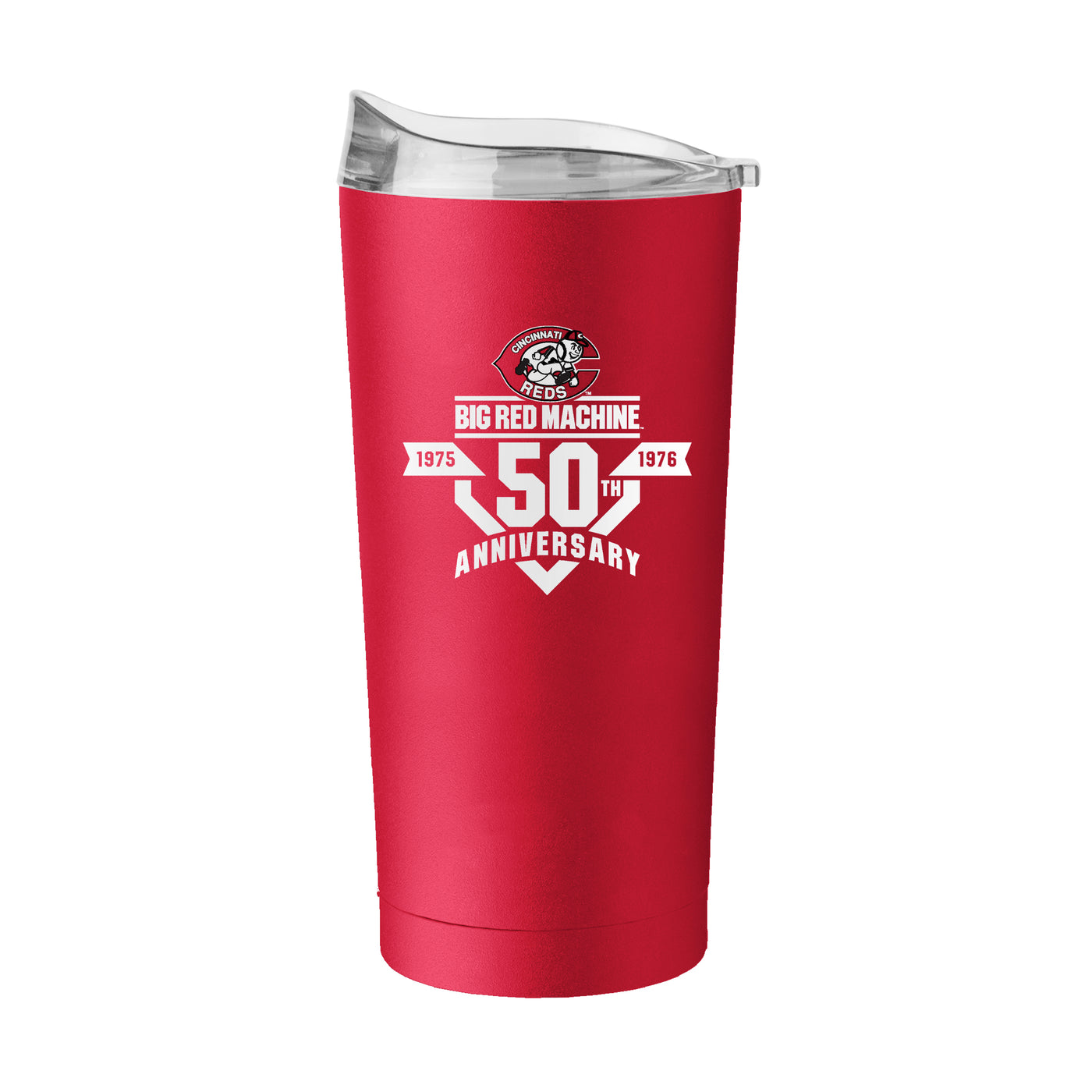 Cincinnati Reds 50th Anniversary 20oz Powder Coat Tumbler