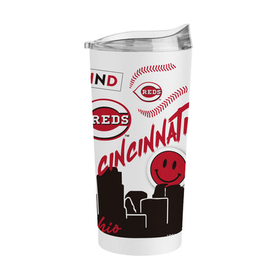 Cincinnati Reds 20oz Native Powder Coat Tumbler