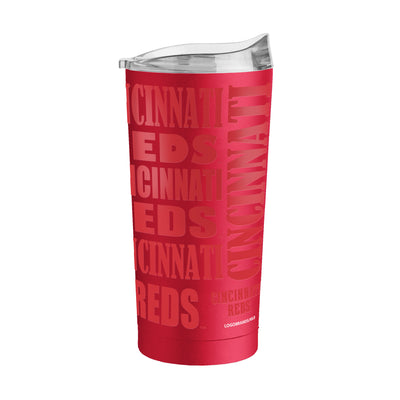 Cincinnati Reds 20oz Replay Powder Coat Tumbler