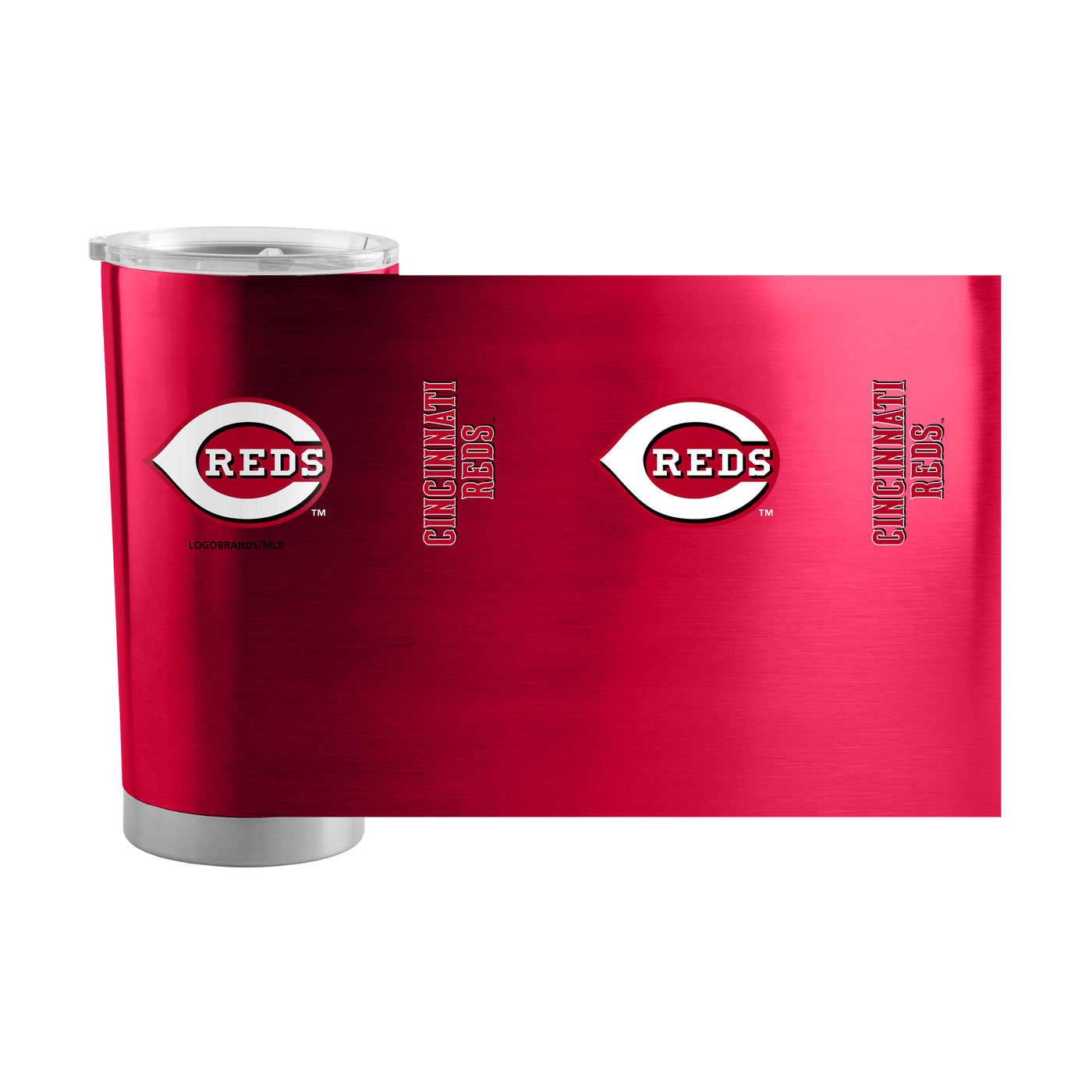 Cincinnati Reds 20oz Gameday Stainless Tumbler - Logo Brands