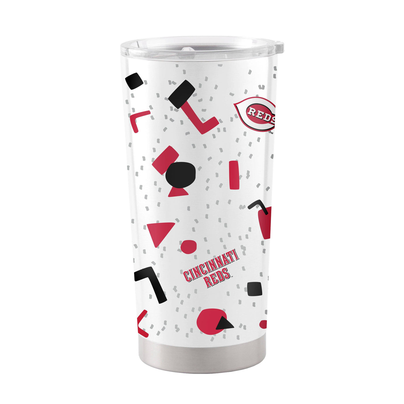 Cincinnati Reds 20oz Flashback Stainless Steel Tumbler