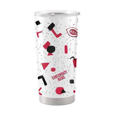 Cincinnati Reds 20oz Flashback Stainless Steel Tumbler