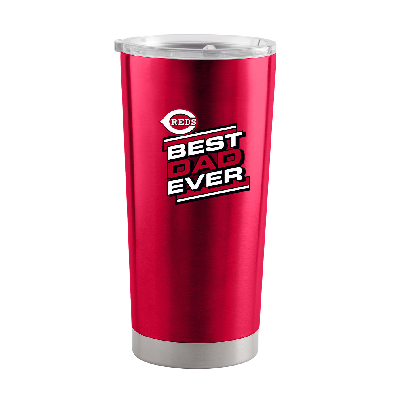 Cincinnati Reds 20oz Best Dad Ever Double Wall Stainless Tumbler
