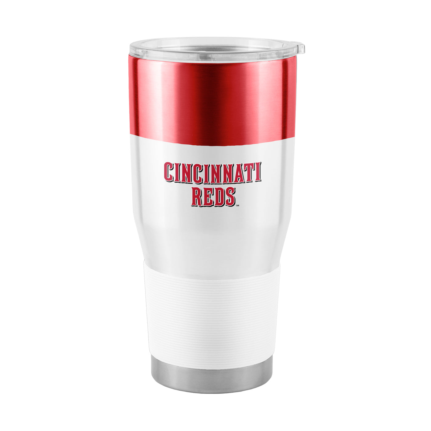 Cincinnati Reds 30oz Colorblock Stainless Steel Tumbler