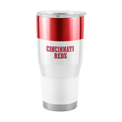 Cincinnati Reds 30oz Colorblock Stainless Steel Tumbler