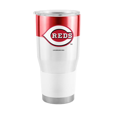 Cincinnati Reds 30oz Colorblock Stainless Steel Tumbler