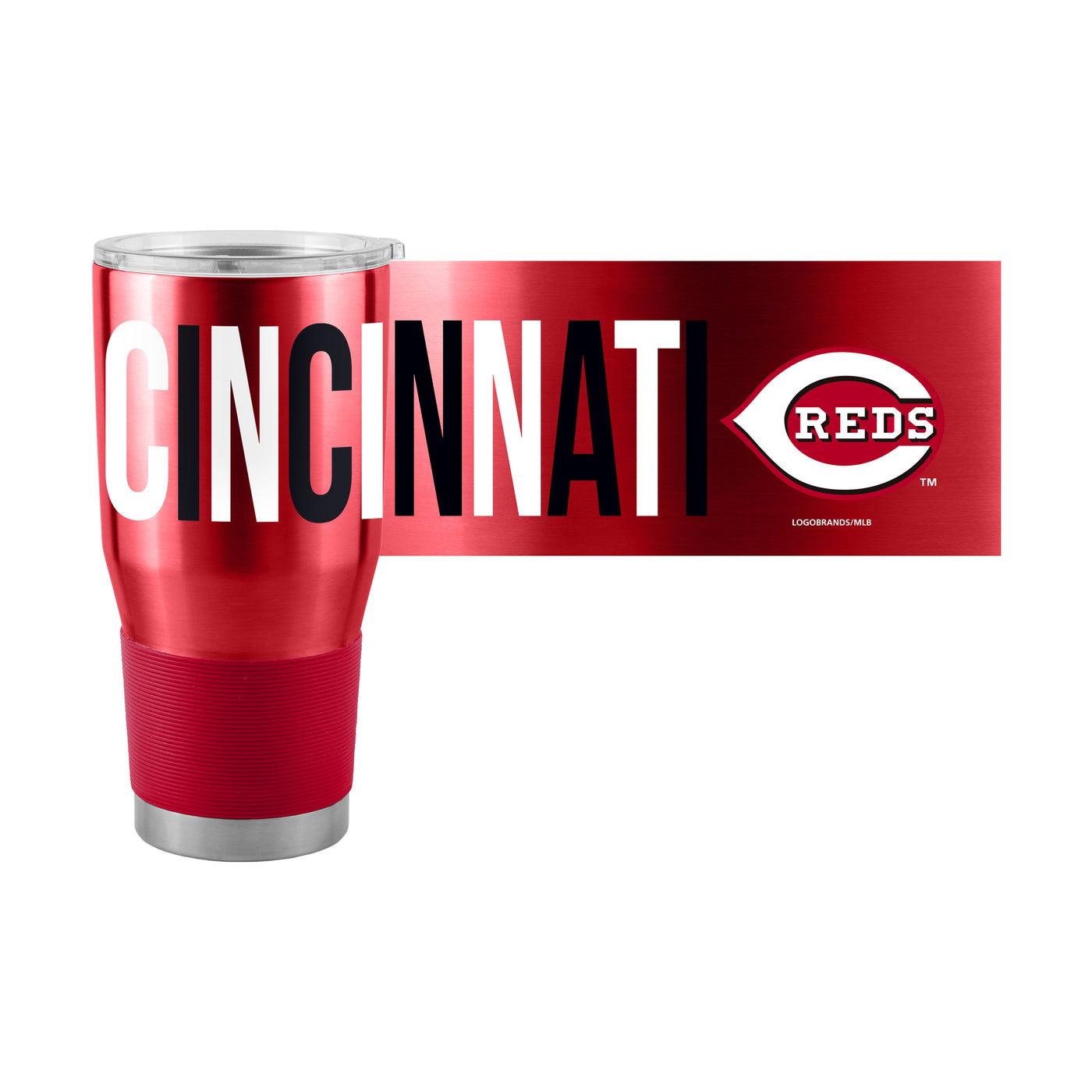 Cincinnati Reds Overtime 30oz Stainless Tumbler