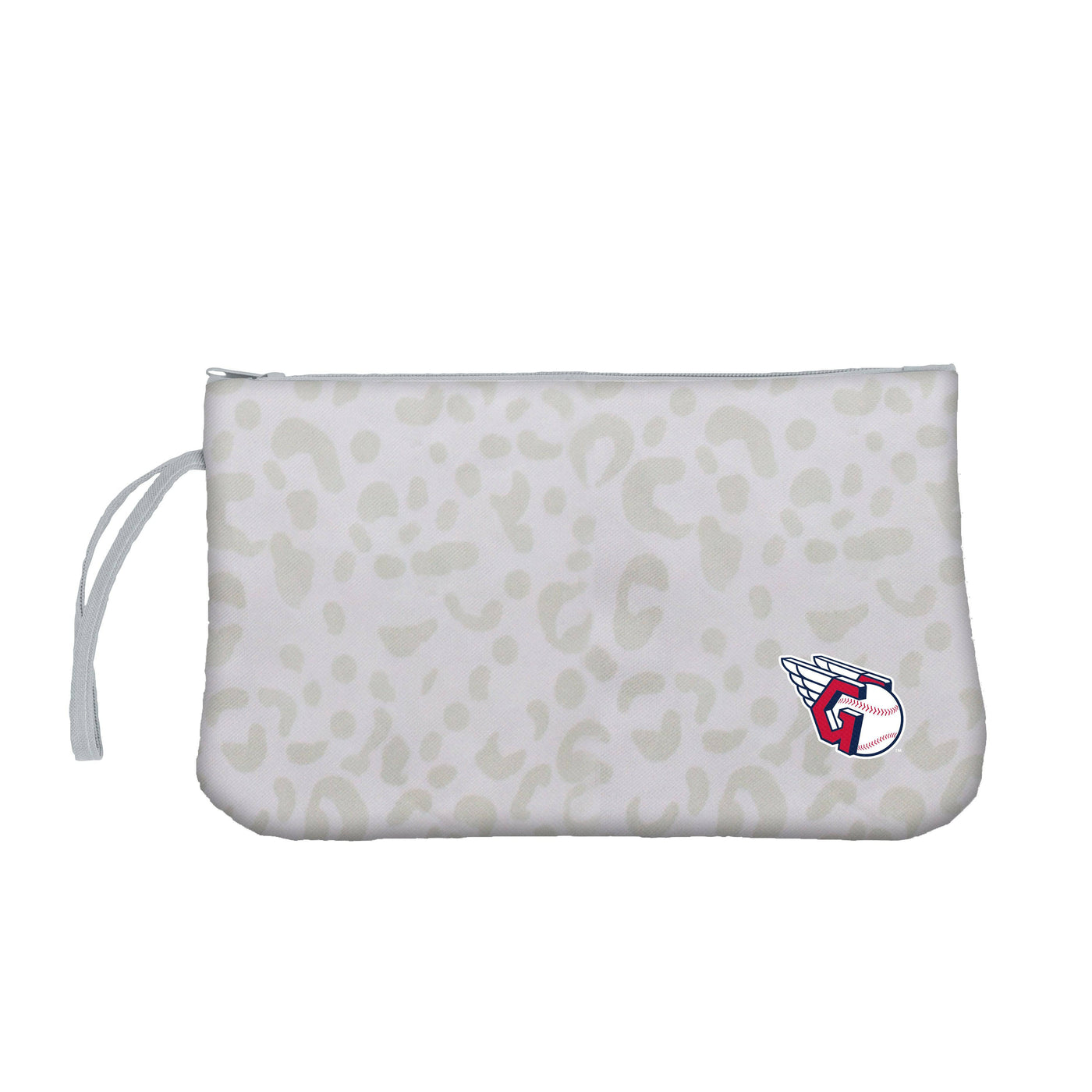 Cleveland Guardians Leopard Print Wristlet