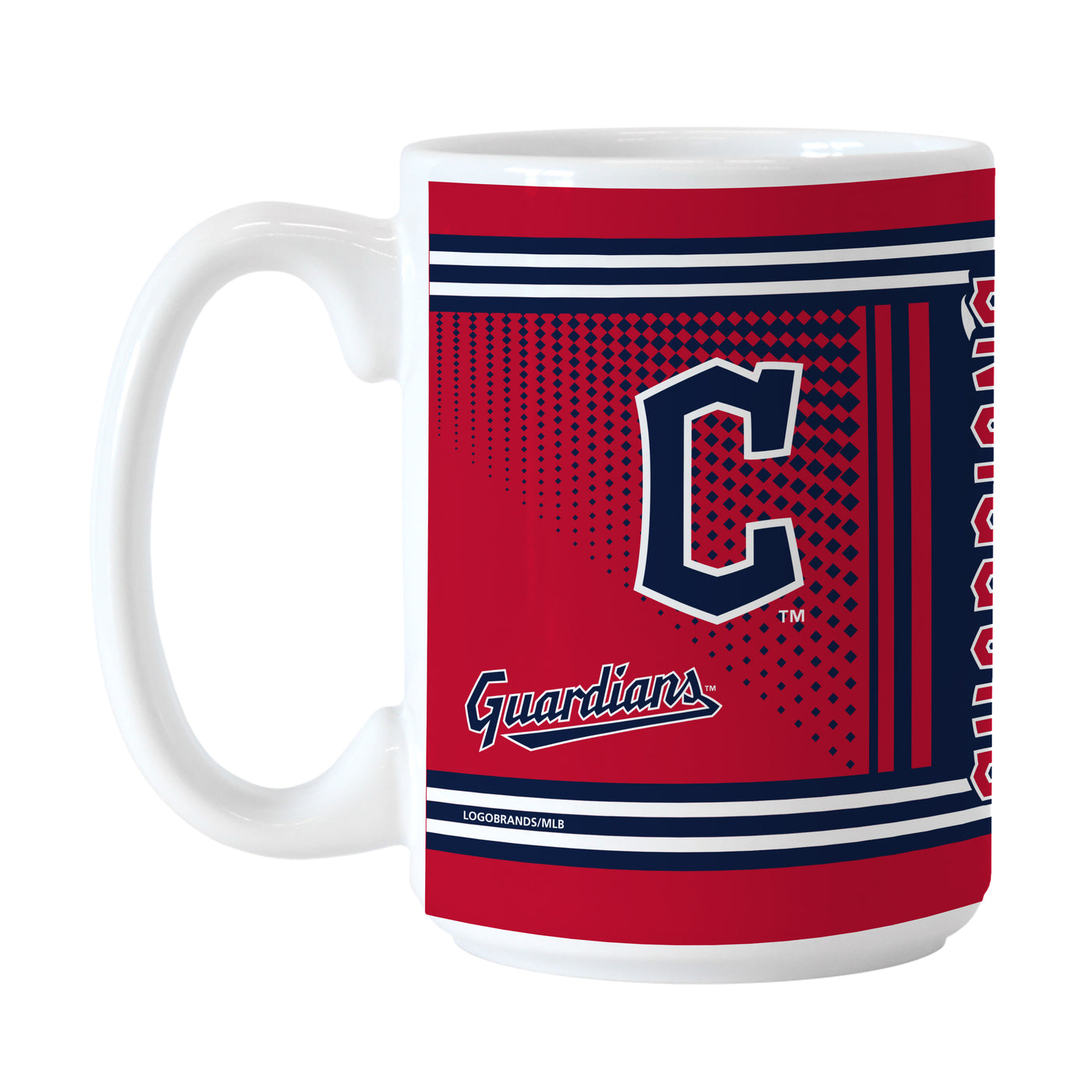 Cleveland Guardians 15oz Hero Sublimated Mug