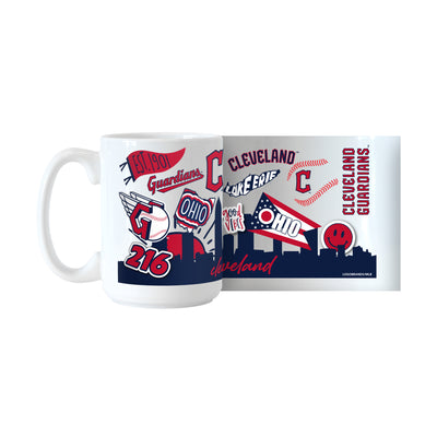 Cleveland Guardians 15oz Native Sublimated Mug