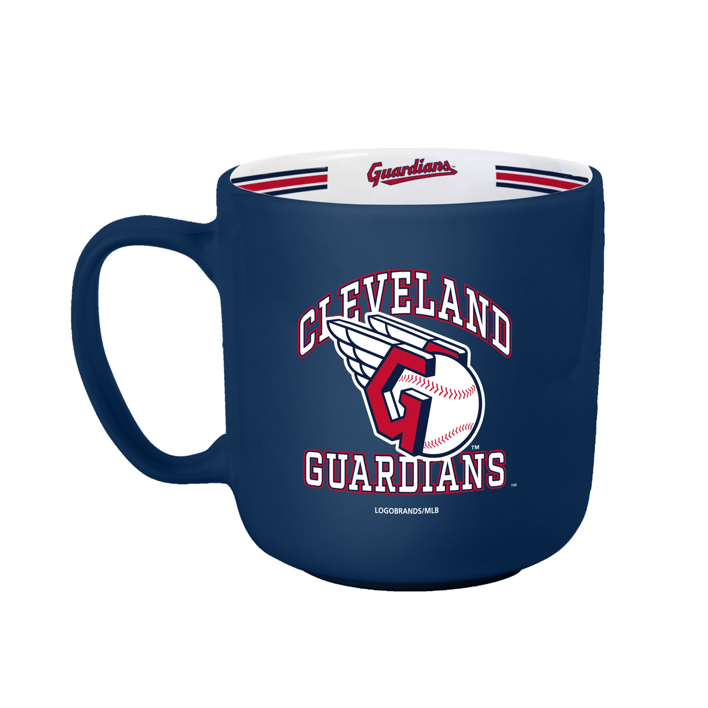 Cleveland Guardians 15oz Stripe Mug