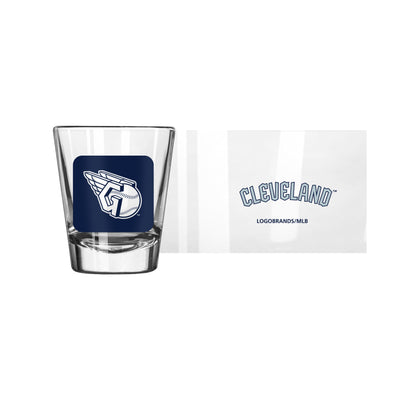 Cleveland Guardians 2oz Cube Shot Glass