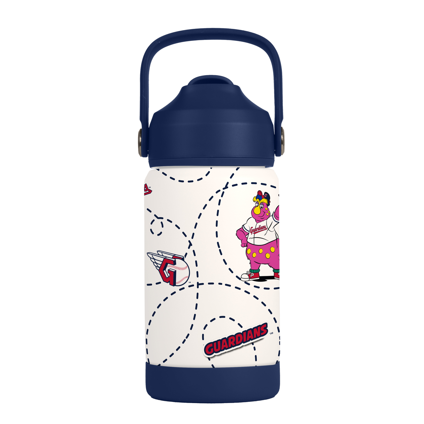 Cleveland Guardians 12oz Mascot SS Kids Bottle