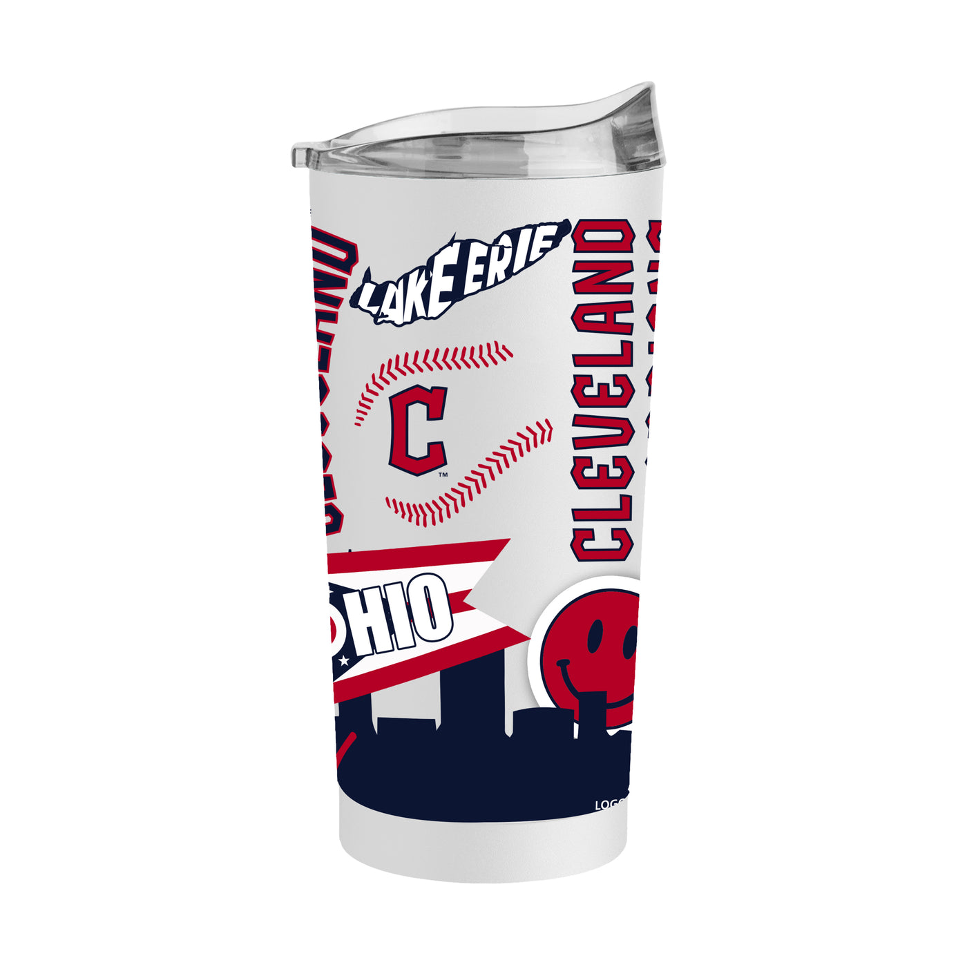 Cleveland Guardians 20oz Native Powder Coat Tumbler