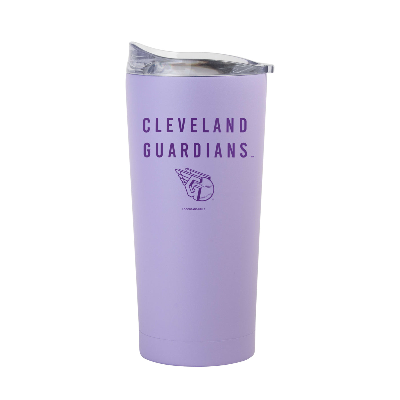 Cleveland Guardians 20oz Tonal Lavender Powder Coat Tumbler