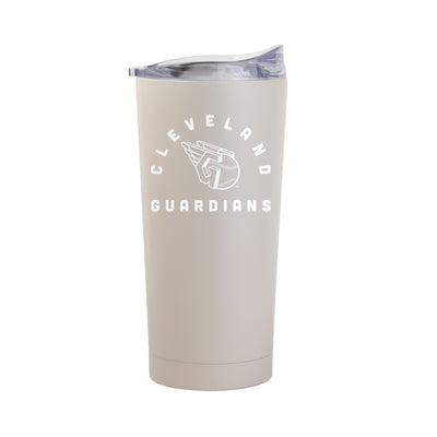 Cleveland Guardians 20oz Archway Sand Powder Coat Tumbler