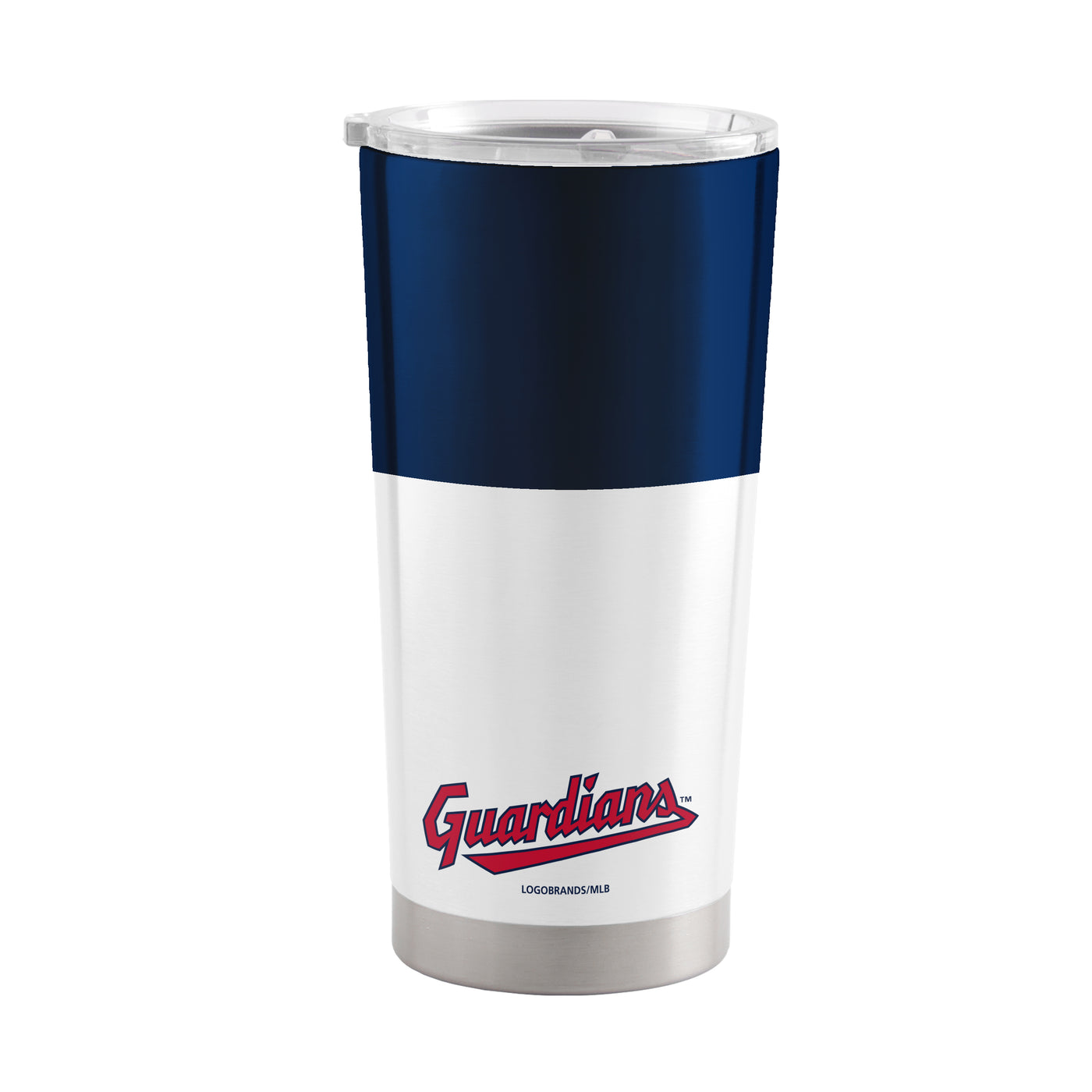 Cleveland Guardians 20oz Colorblock Stainless Tumbler - Logo Brands
