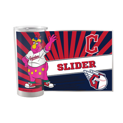 Cleveland Guardians 20oz Mascot Stainless Steel Tumbler - Logo Brands