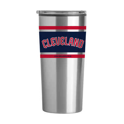 Cleveland Guardians 20oz Stripe Fusion Tumbler