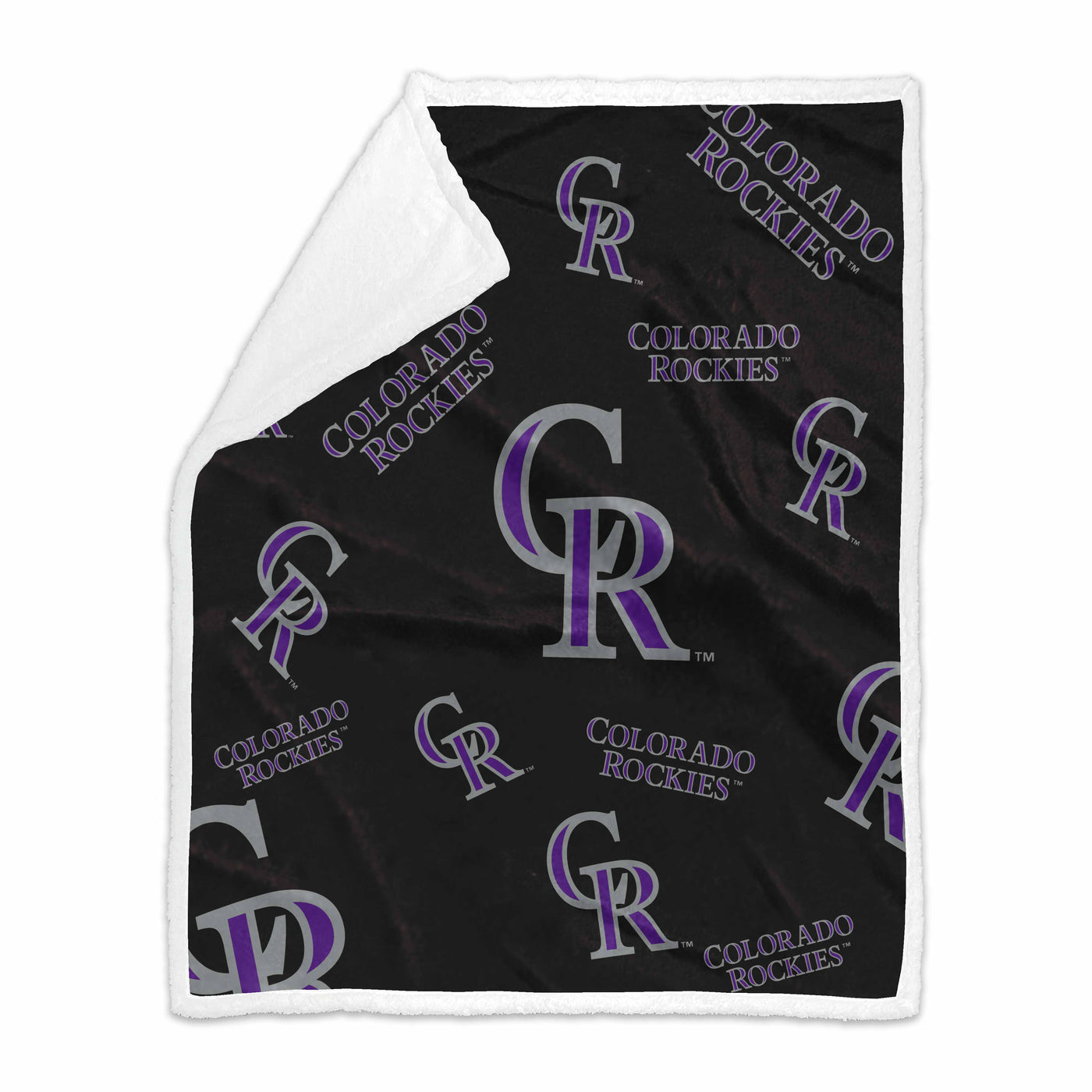 Colorado Rockies 50x60 Plush Sherpa Throw