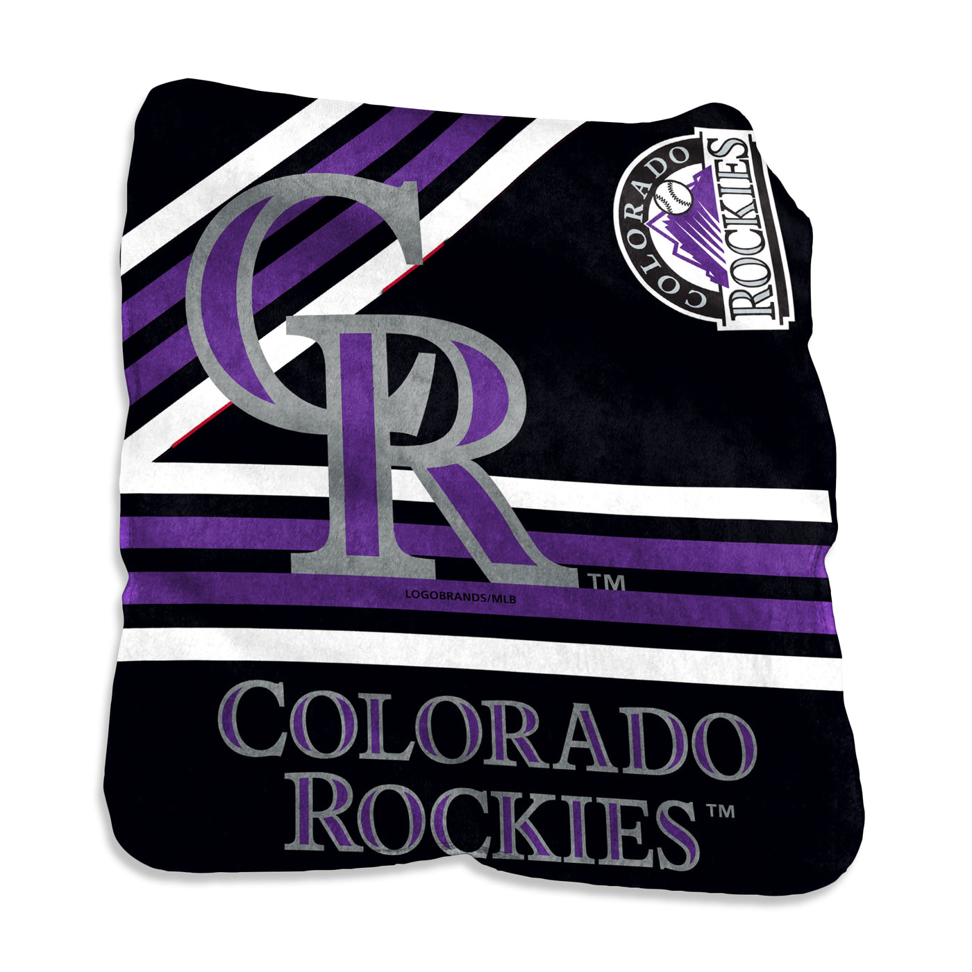 Colorado Rockies Raschel Throw