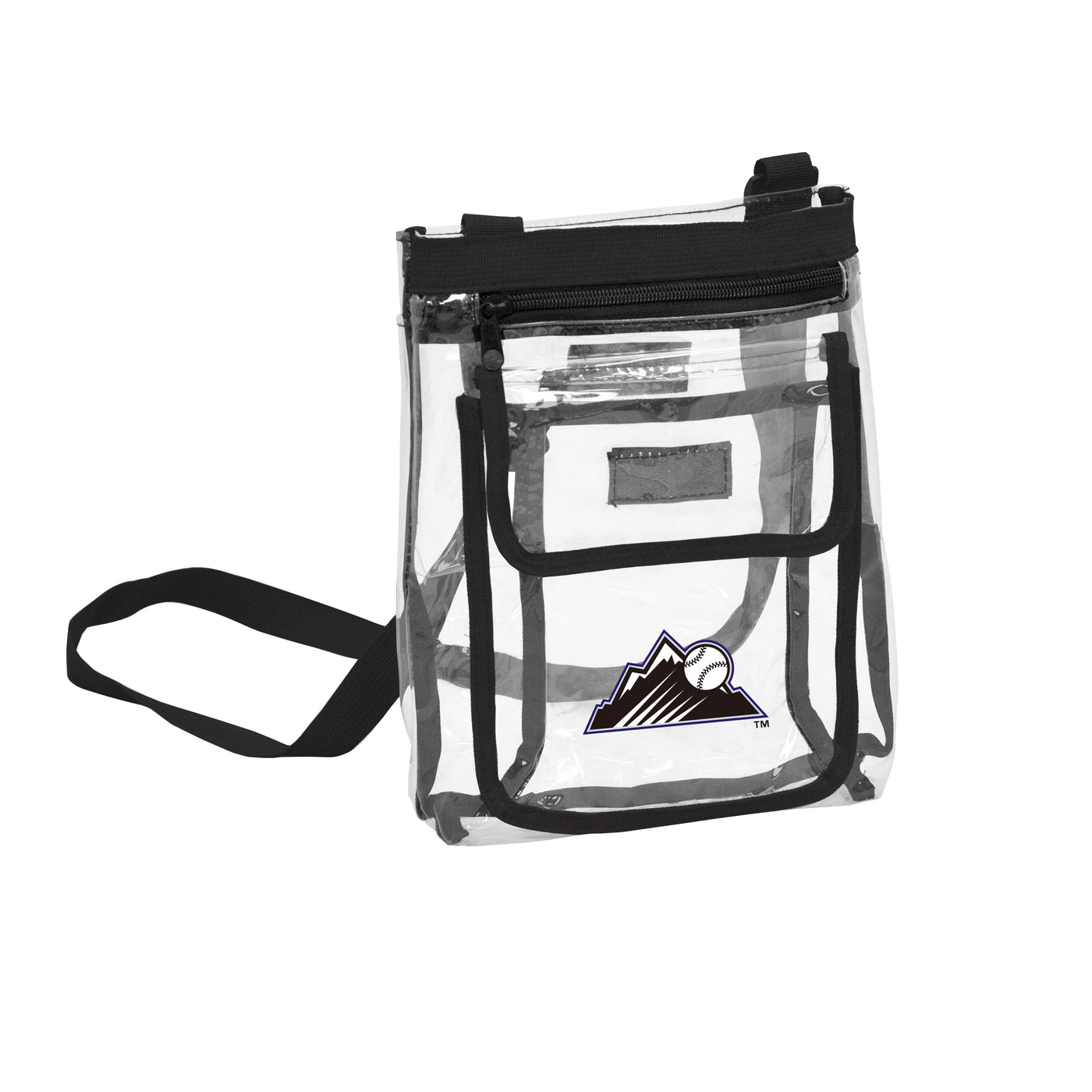 Colorado Rockies Mountain Logo Clear Crossbody