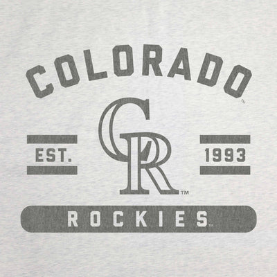 Colorado Rockies Oatmeal Sweatshirt Blanket